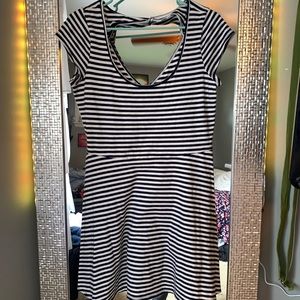 striped dress
